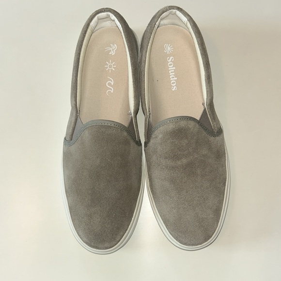 Soludos Taupe Slip-On Sneakers - Picture 7 of 7